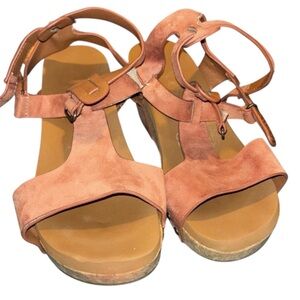 Gypsy Jazz Brown Wedge Sandals